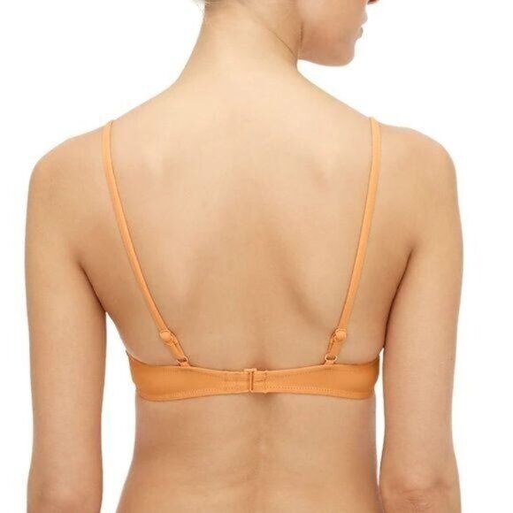 J. Crew 1993 Underwire Surf Hipster Bikini in Black 36A Large NWT - Picture 6 of 9